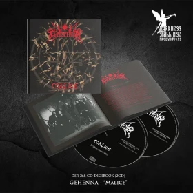 GEHENNA · Malice | DIGIBOOK 2CD (Black Metal CDs) · Picture 2