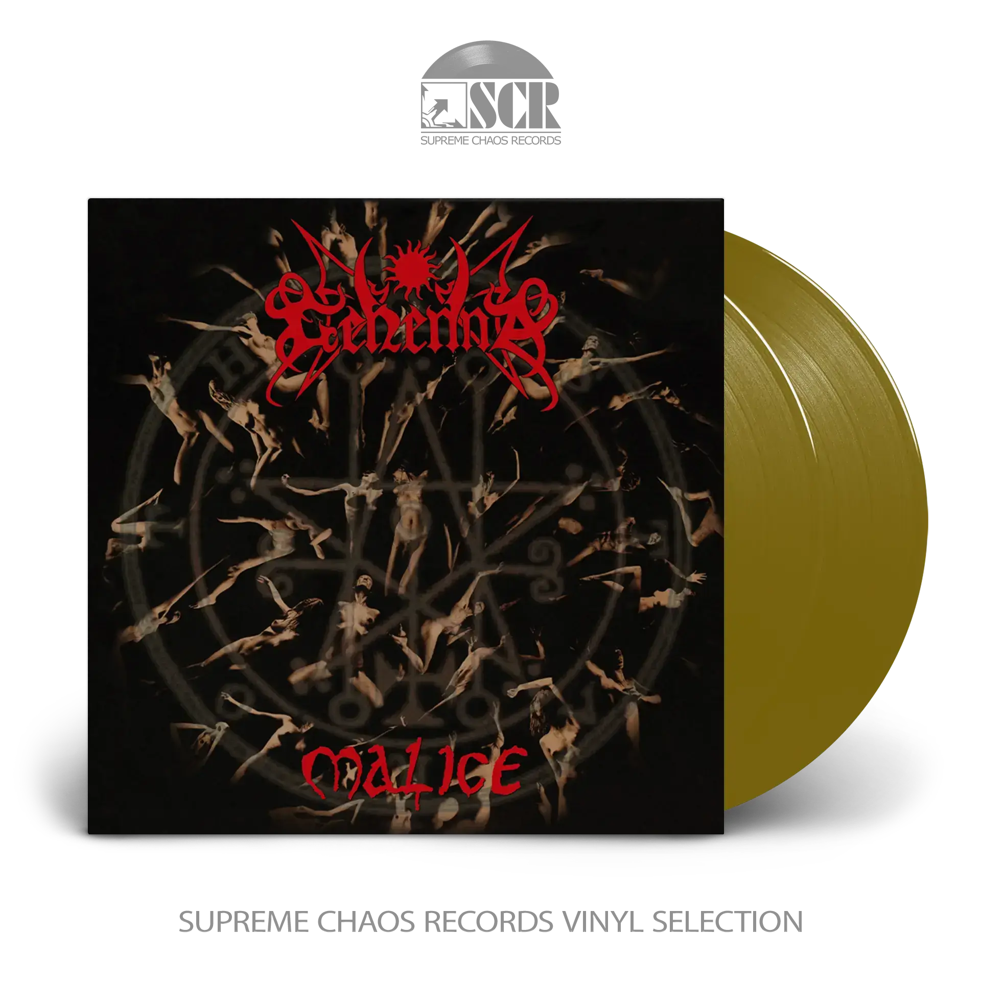 GEHENNA · Malice | GOLD 2LP (Black Metal Vinyl)