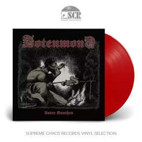 TOTENMOND · Unter Knochen | RED LP (Death Metal Vinyl)