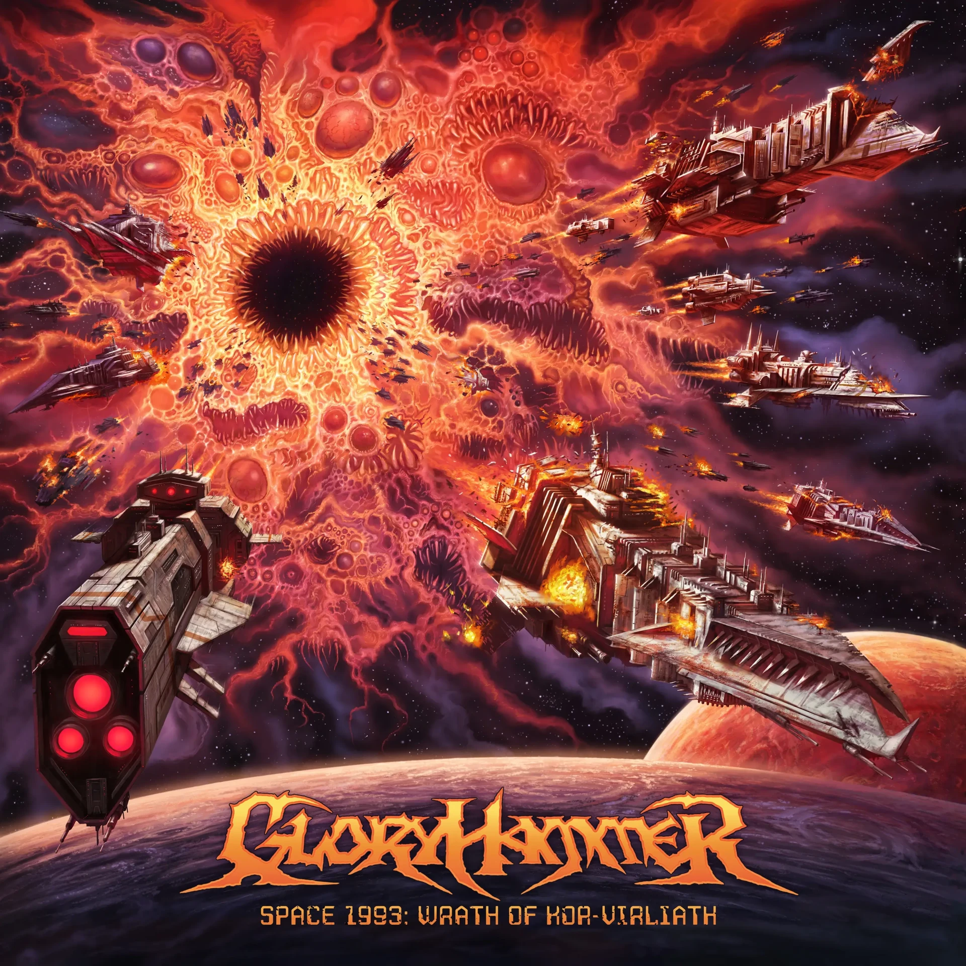 GLORYHAMMER · Space 1993: Wrath of Kor-Virliath | BLACK LP (Power Metal Vinyl) · Picture 1