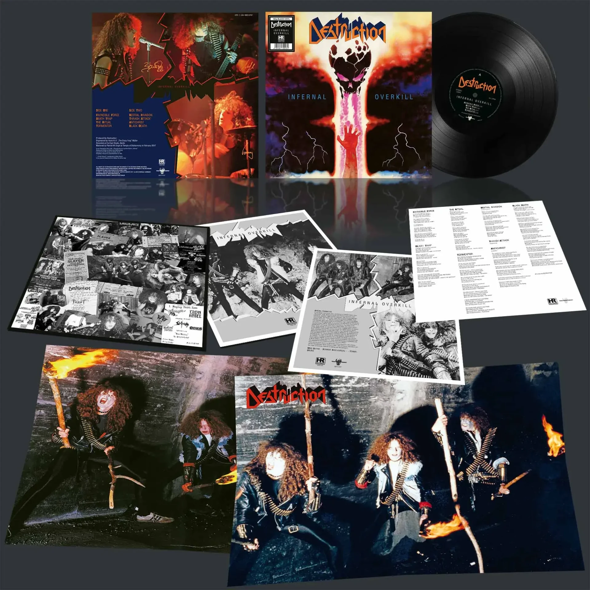 DESTRUCTION · Infernal Overkill | BLACK LP (Thrash Metal Vinyl) · Picture 2