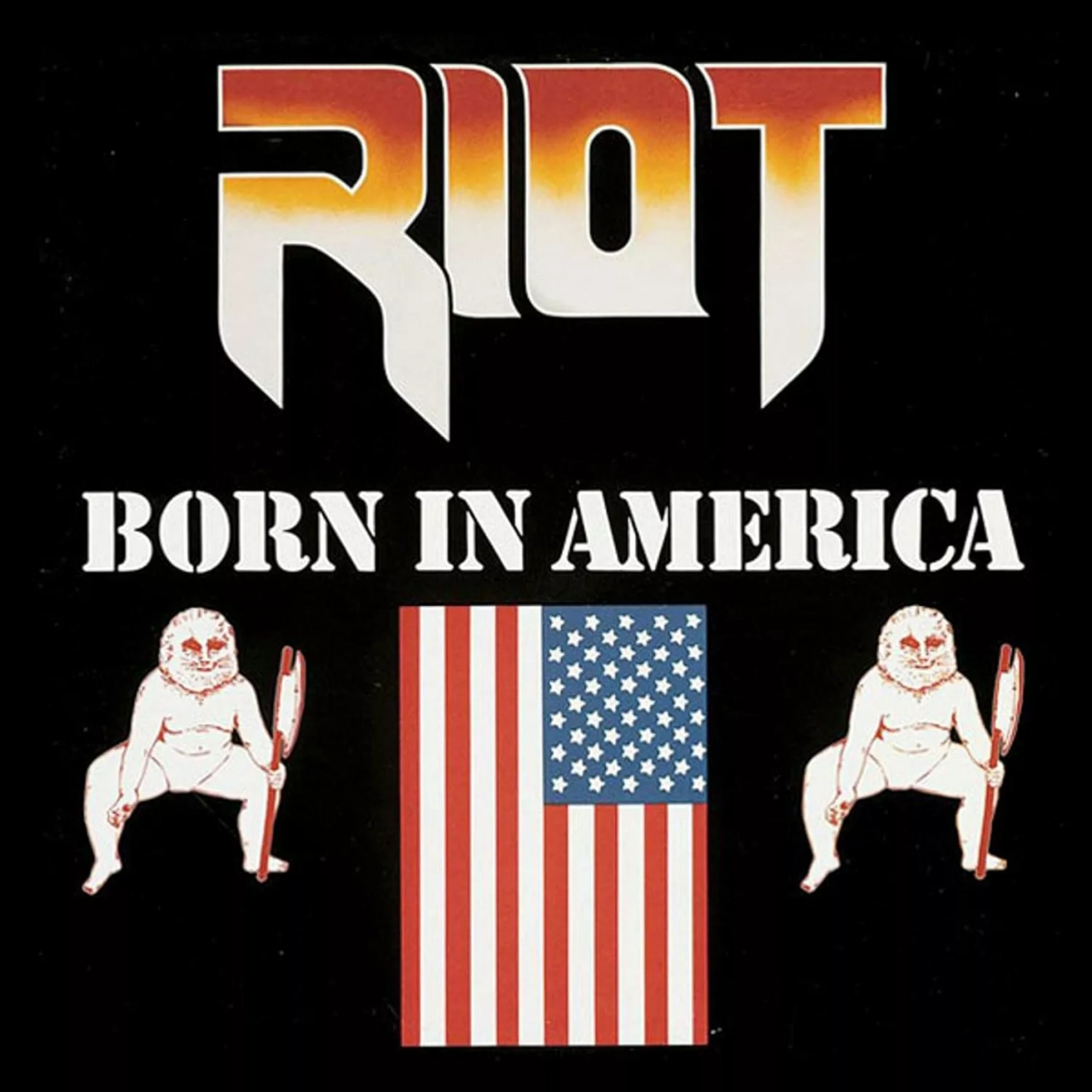 RIOT - Born In America [BLACK LP] 1