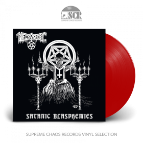 NECROPHOBIC · Satanic Blasphemies | RED LP (Death Metal Vinyl)