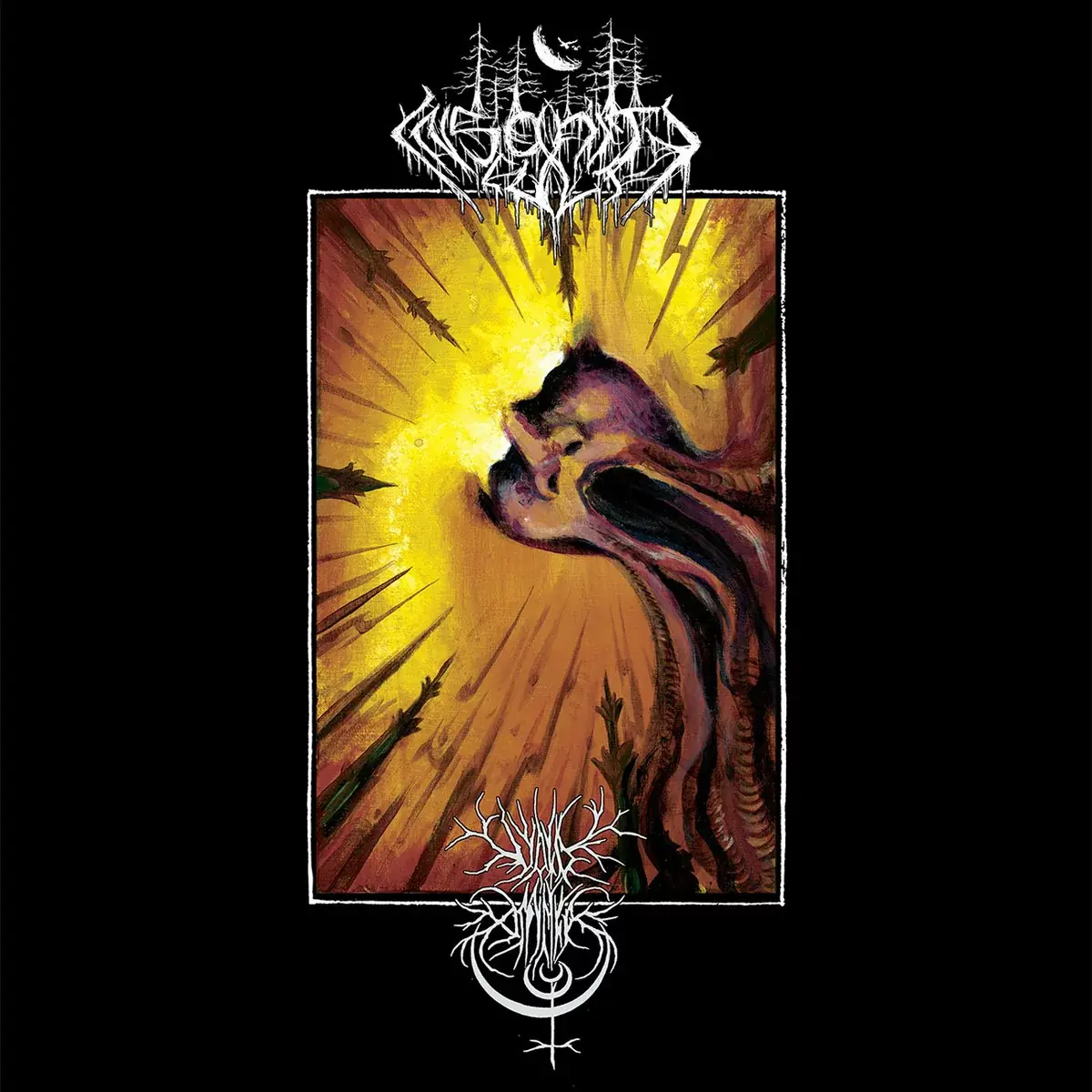 INSANITY CULT / VOID OMNIA · Contemplation In Discordance Split | BLACK LP (Black Metal Vinyl) · Picture 1