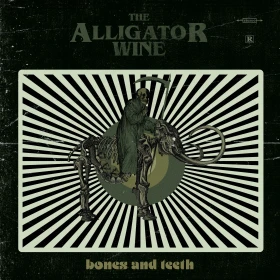 THE ALLIGATOR WINE · Bones And Teeth | BLACK LP (Psychedelic Rock/Alternative Rock Vinyl) · Picture 2