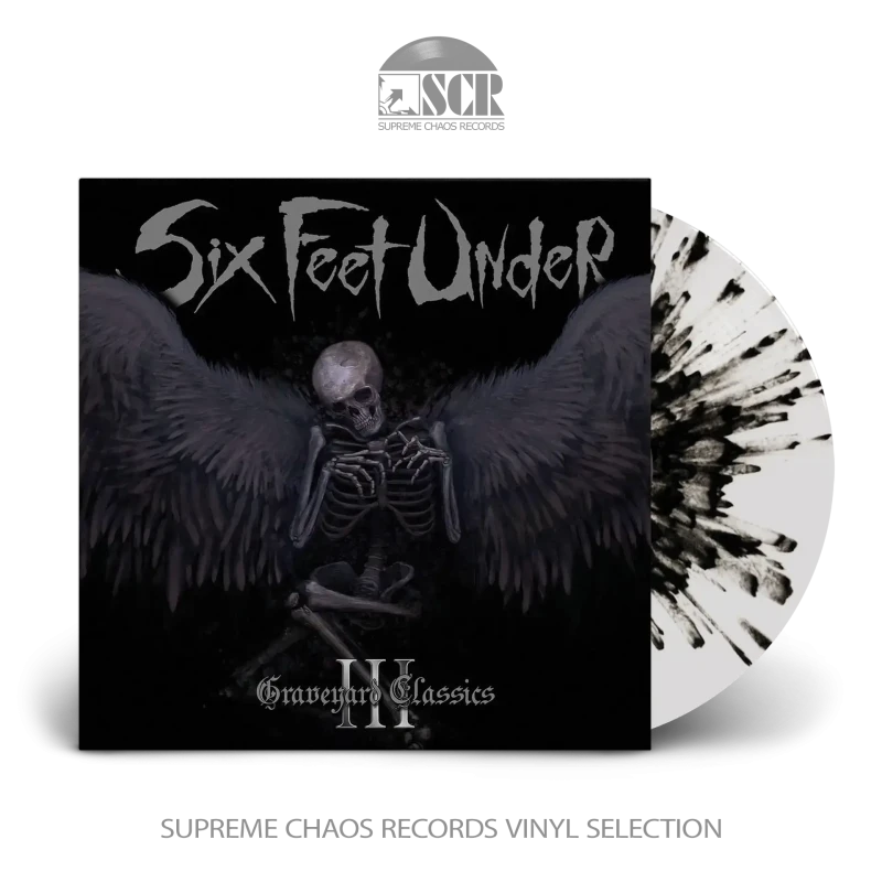 Six Feet Under · Graveyard Classics III | WHITE/BLACK Splatter LP
