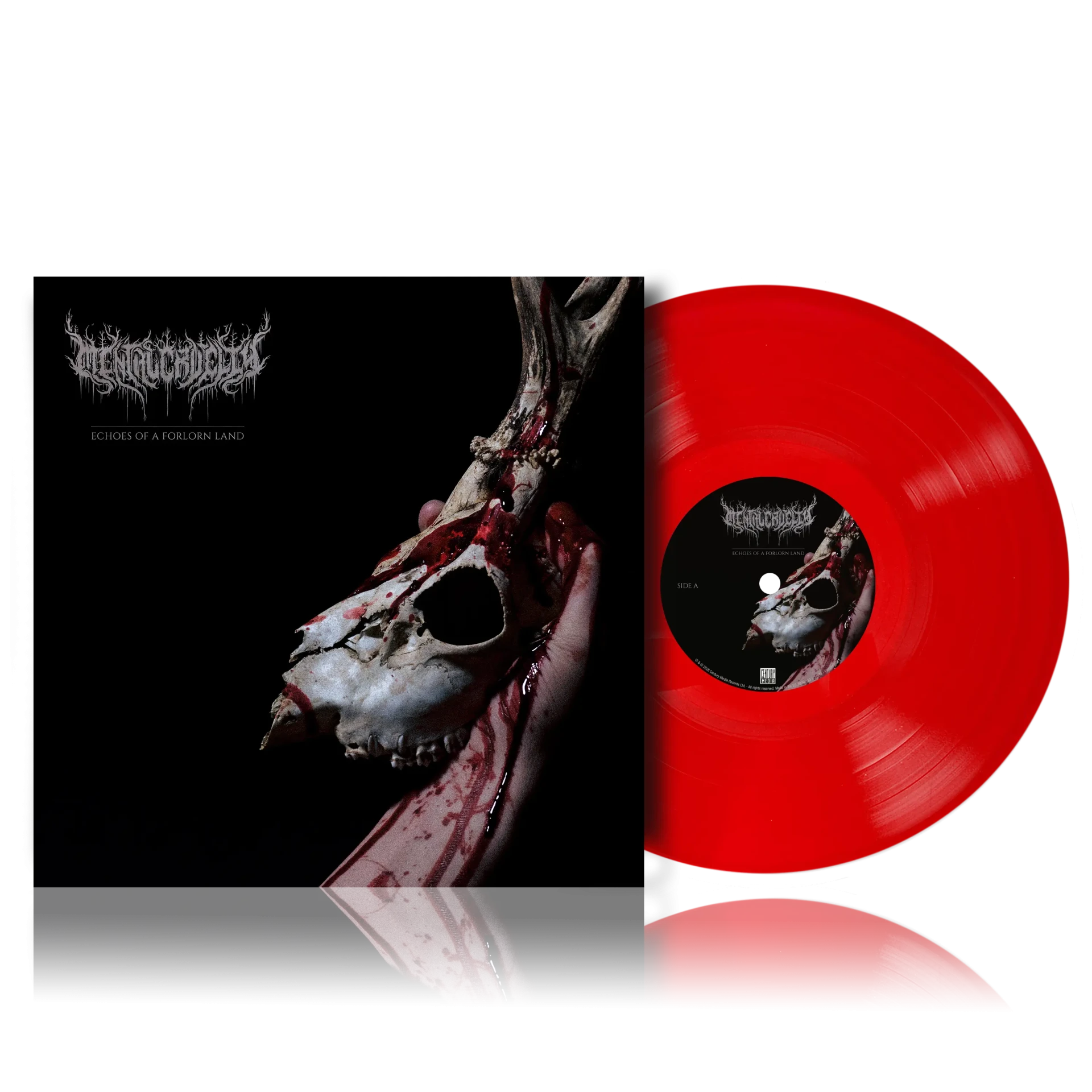 MENTAL CRUELTY - Echoes of a Forlorn Land [TRANSPERENT RED LP] (Death Metal Vinyl) · Picture 2