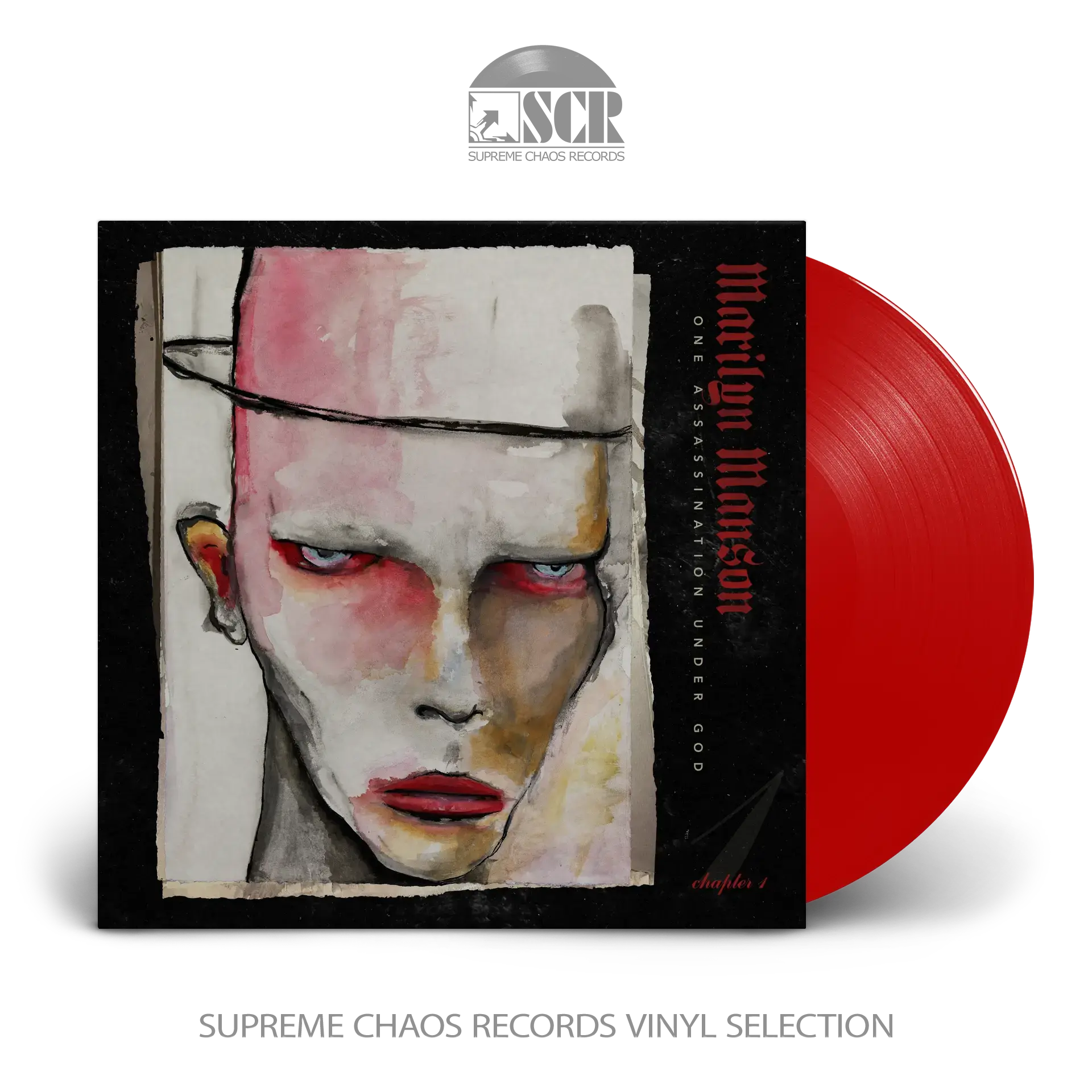 MARILYN MANSON · One Assassination Under God - Chapter 1 | OPAQUE RED LP (Alternative Rock Vinyl)