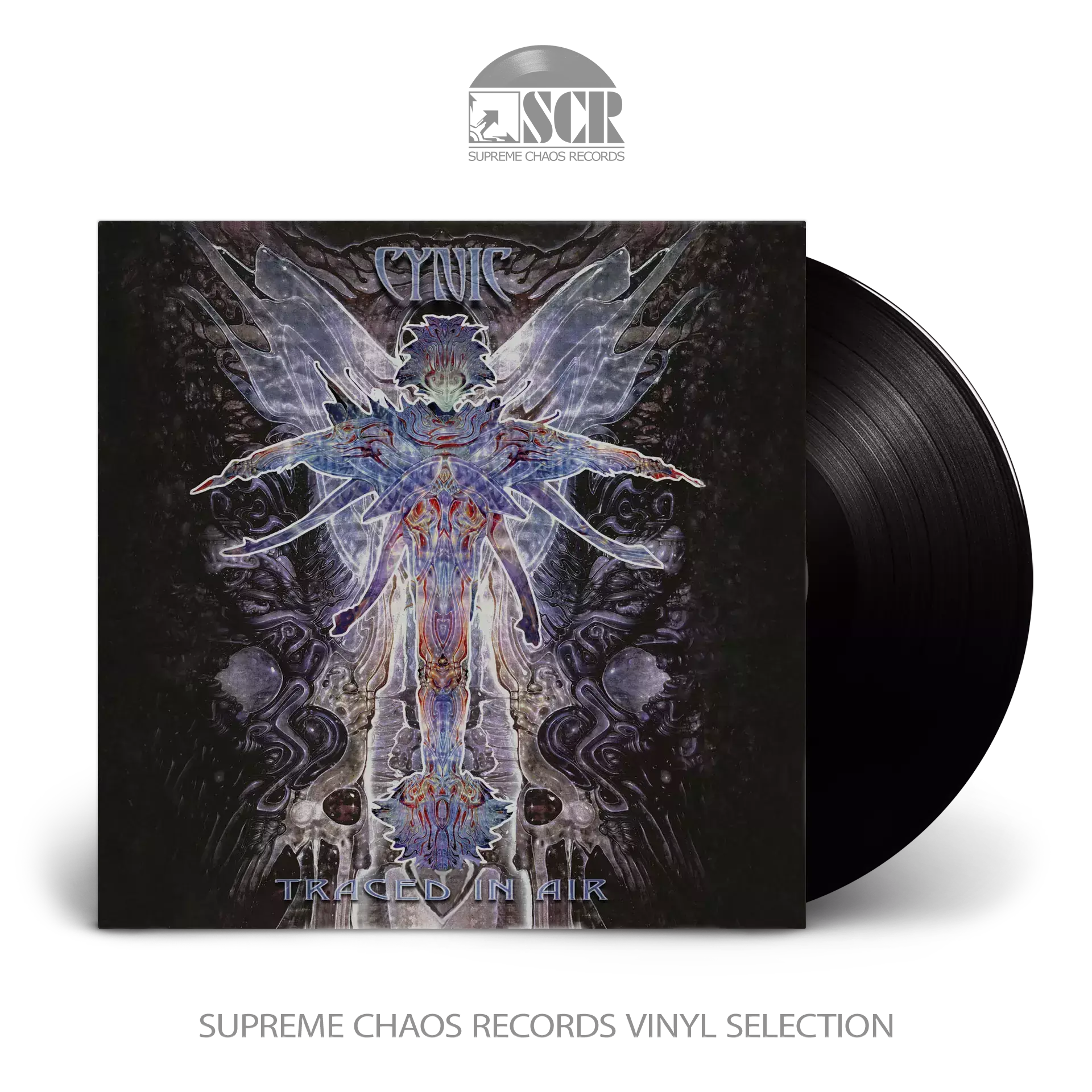 CYNIC · Traced in Air | BLACK LP (Progressive Metal Vinyl)