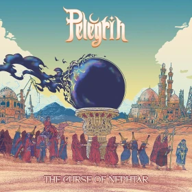 PELEGRIN · The Curse Of Nephtar | SPLATTER LP (Psychedelic Rock/Stoner Rock Vinyl) · Picture 1