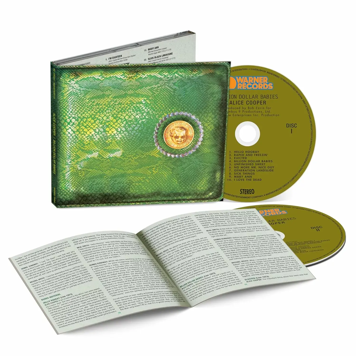 ALICE COOPER - Billion Dollar Babies (50th Anniversary) [2CD]