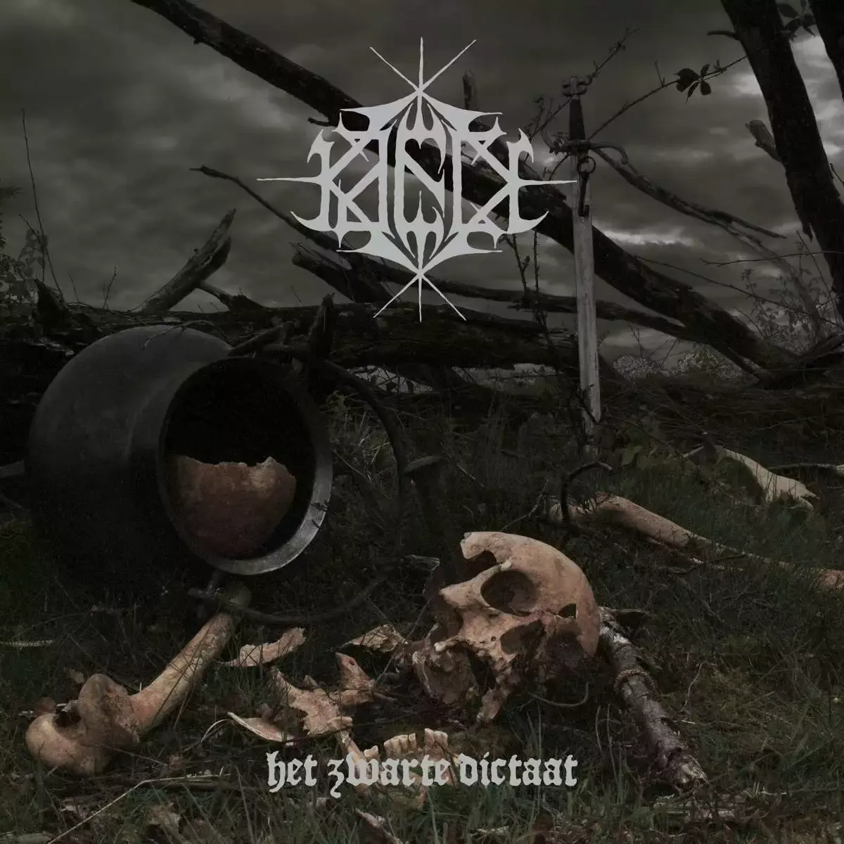 KAECK · Het Zwarte Dictaat [BLACK] | LP (Black Metal Vinyl) · Picture 1