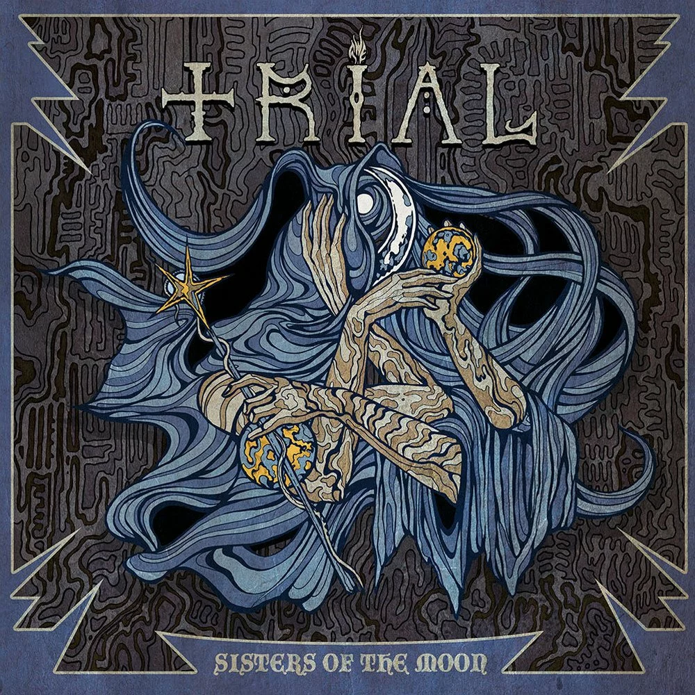 TRIAL · Sisters Of The Moon | BLACK 7" EP (Heavy Metal Vinyl) · Picture 1