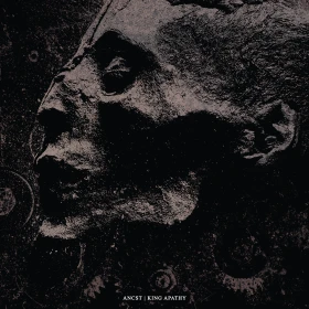 ANCST / KING APATHY · Split | WHITE LP (Black Metal Vinyl) · Picture 1