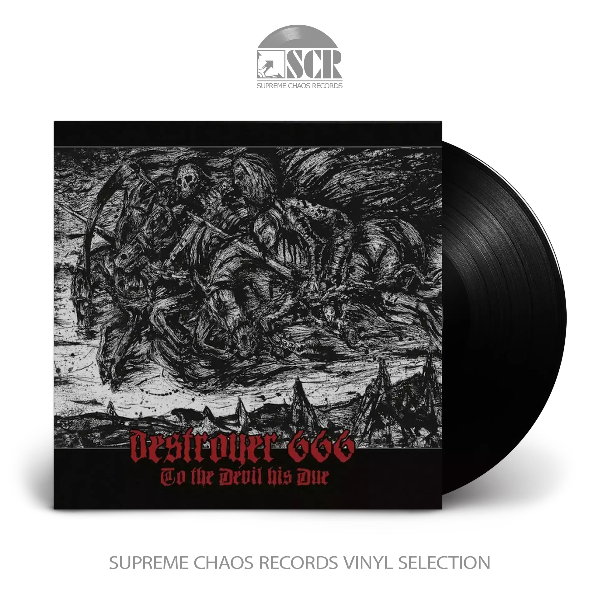 DESTRÖYER 666 - To The Devil His Due · BLACK LP