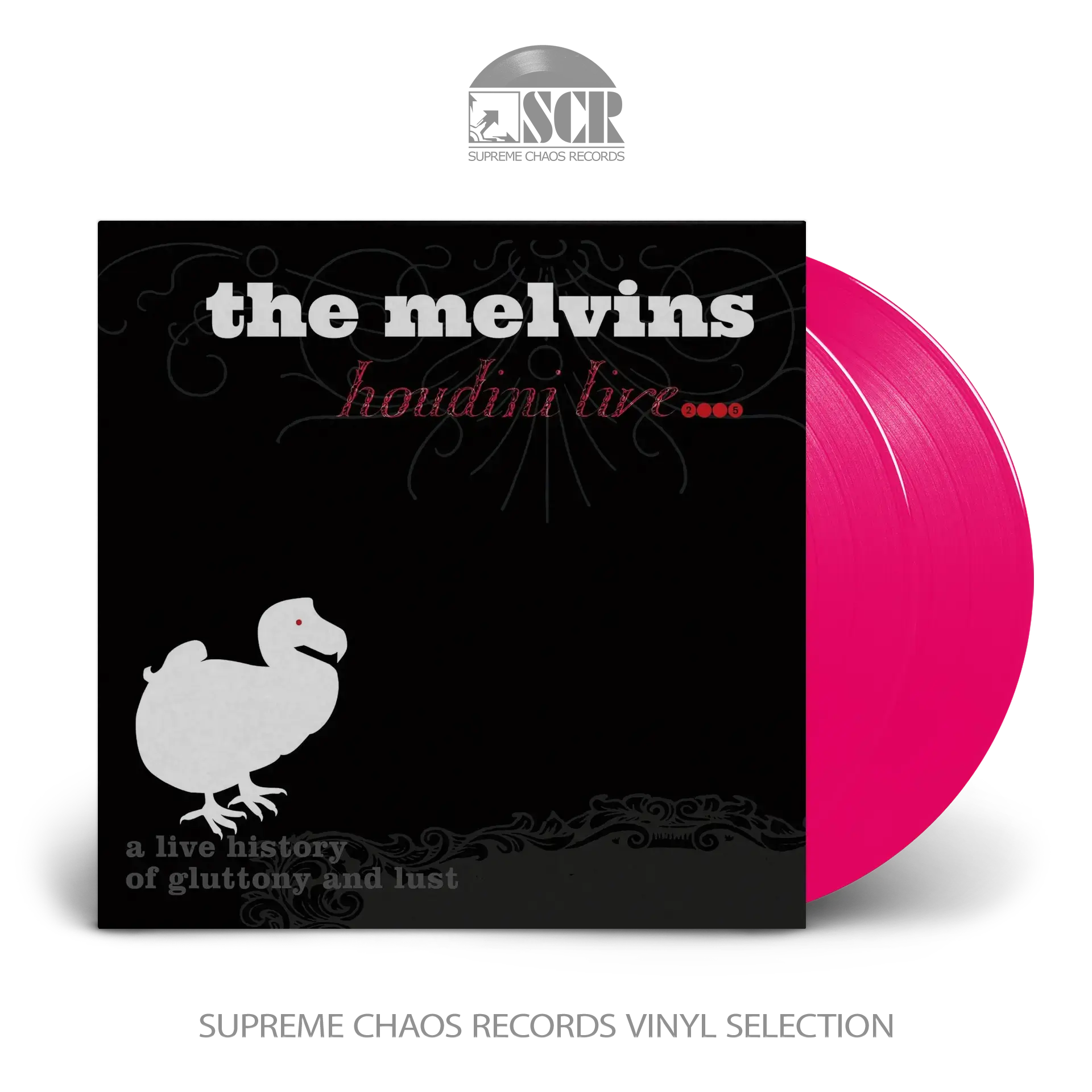 MELVINS · Houdini Live 2005 | HOT PINK 2LP (Alternative Rock Vinyl)