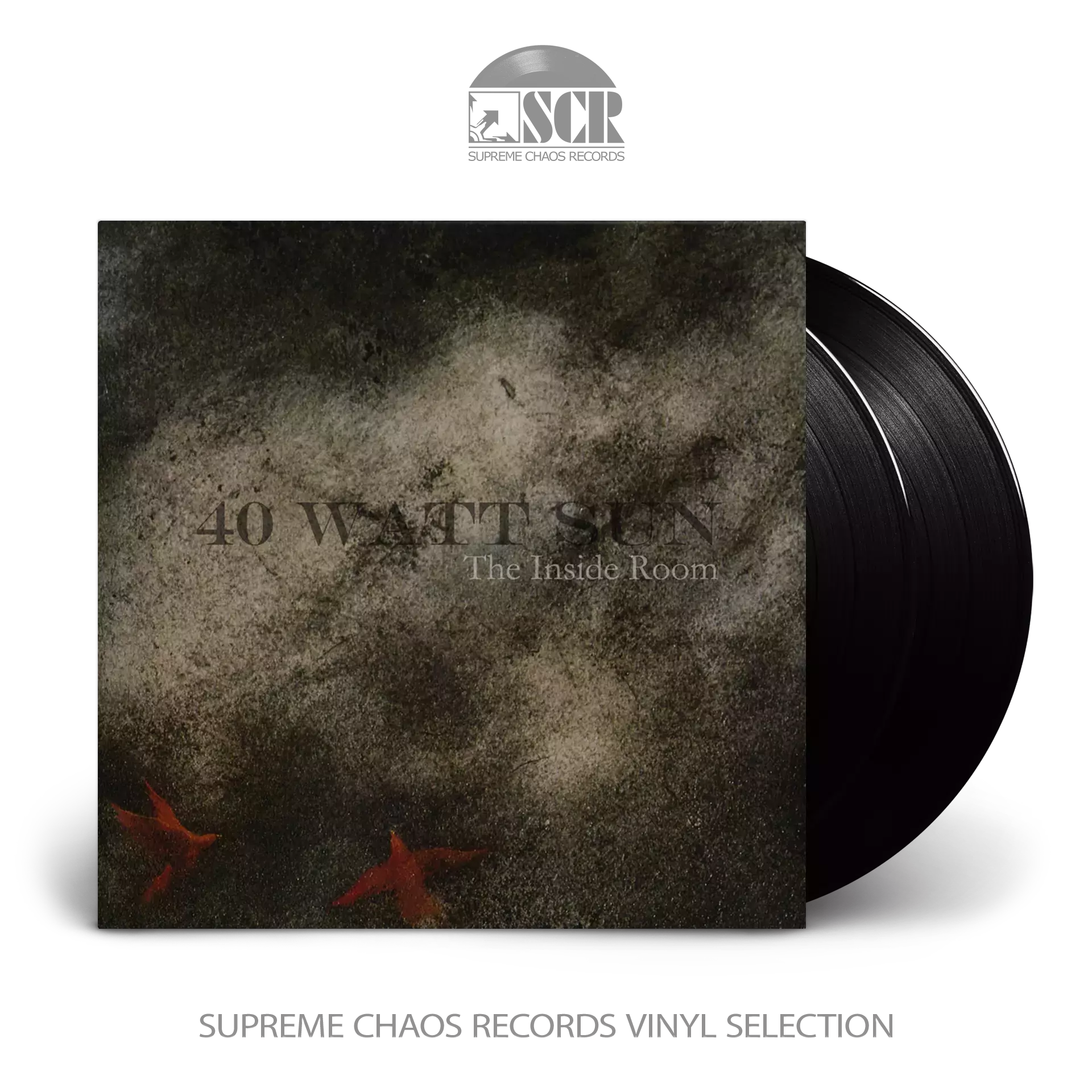 40 WATT SUN · The Inside Room | BLACK DLP (Doom Metal Vinyl)