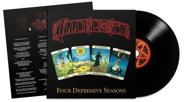 ILLDISPOSED - Four Depressive Seasons · BLACK VINYL LP (Death Metal Vinyl)
