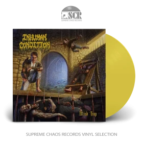 INHUMAN CONDITION · Mind Trap | PISS YELLOW LP (Death Metal Vinyl)
