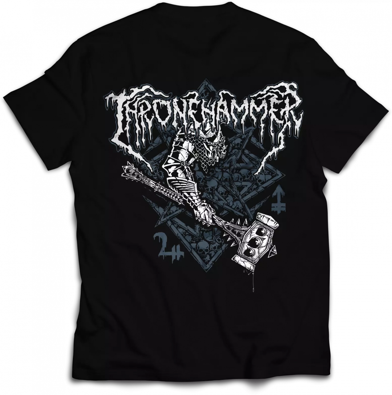 THRONEHAMMER - Hammer & Sigil · T-SHIRT (Doom Metal/Epic Metal/Death Metal Clothes) · Picture 2