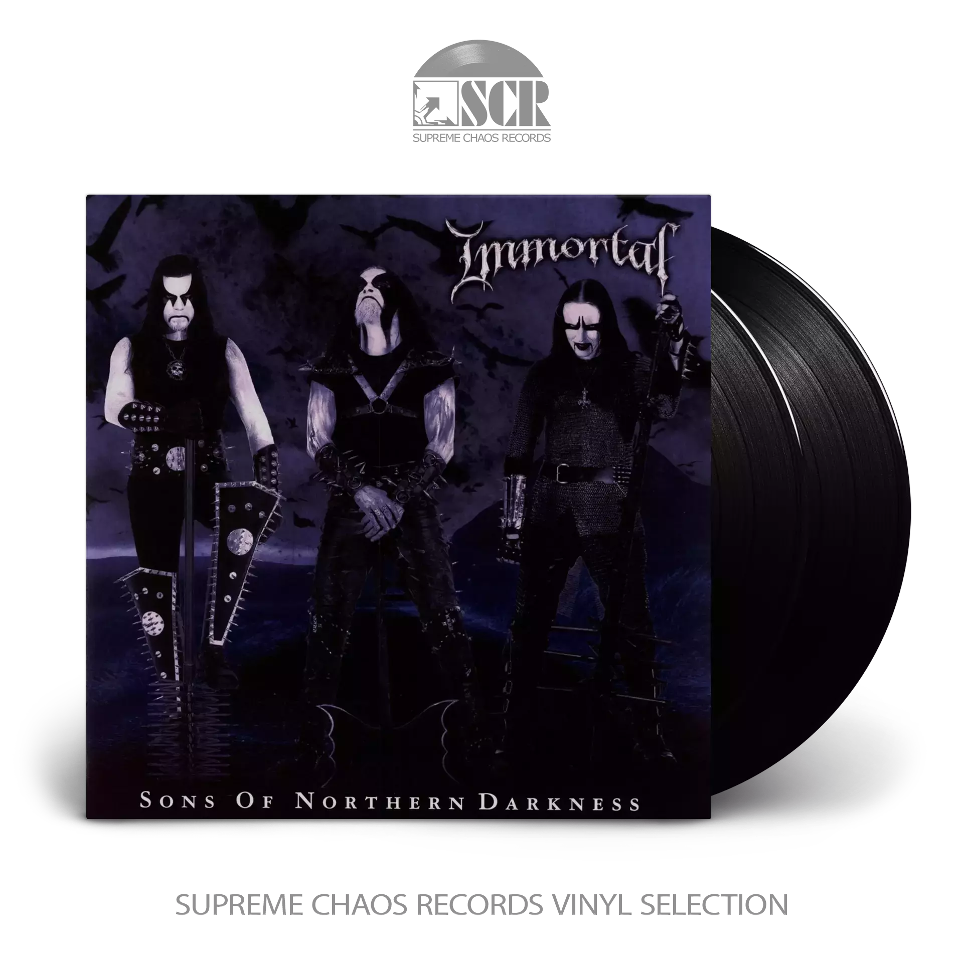 IMMORTAL · Sons Of Northern Darkness | BLACK 2LP (Black Metal Vinyl)