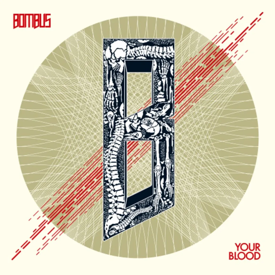BOMBUS · Your Blood | BLACK LP+SLIPMAT (Hard Rock Vinyl) · Picture 1