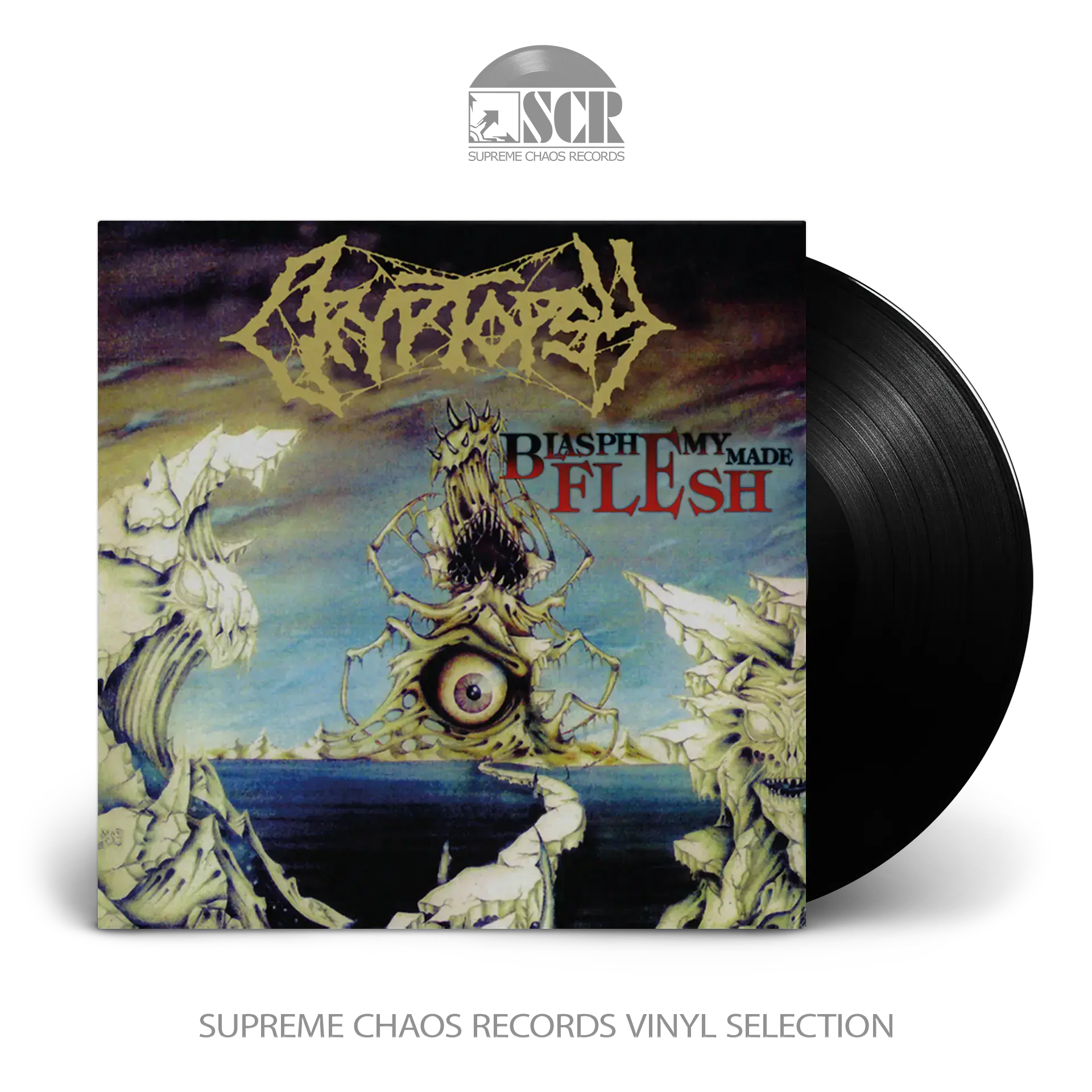 CRYPTOPSY - Blasphemy Made Flesh · BLACK LP (Progressive Death Metal/Death Metal Vinyl)