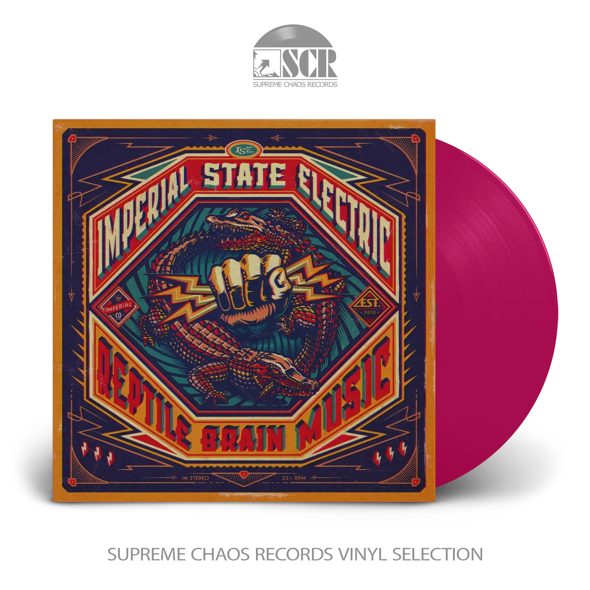 IMPERIAL STATE ELECTRIC · Reptile Brain Music | VIOLET LP (Hard Rock Vinyl)