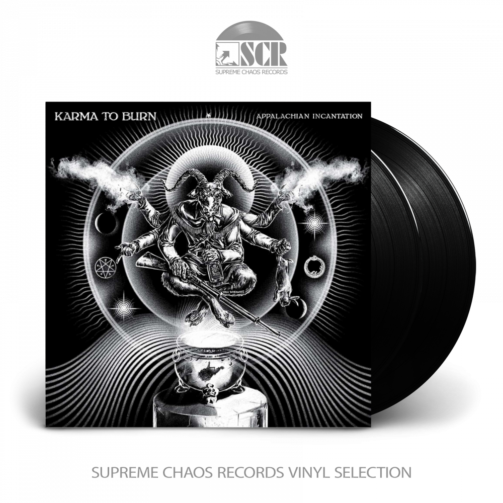 KARMA TO BURN · Appalachian Incantation | BLACK DLP (Stoner Rock Vinyl)