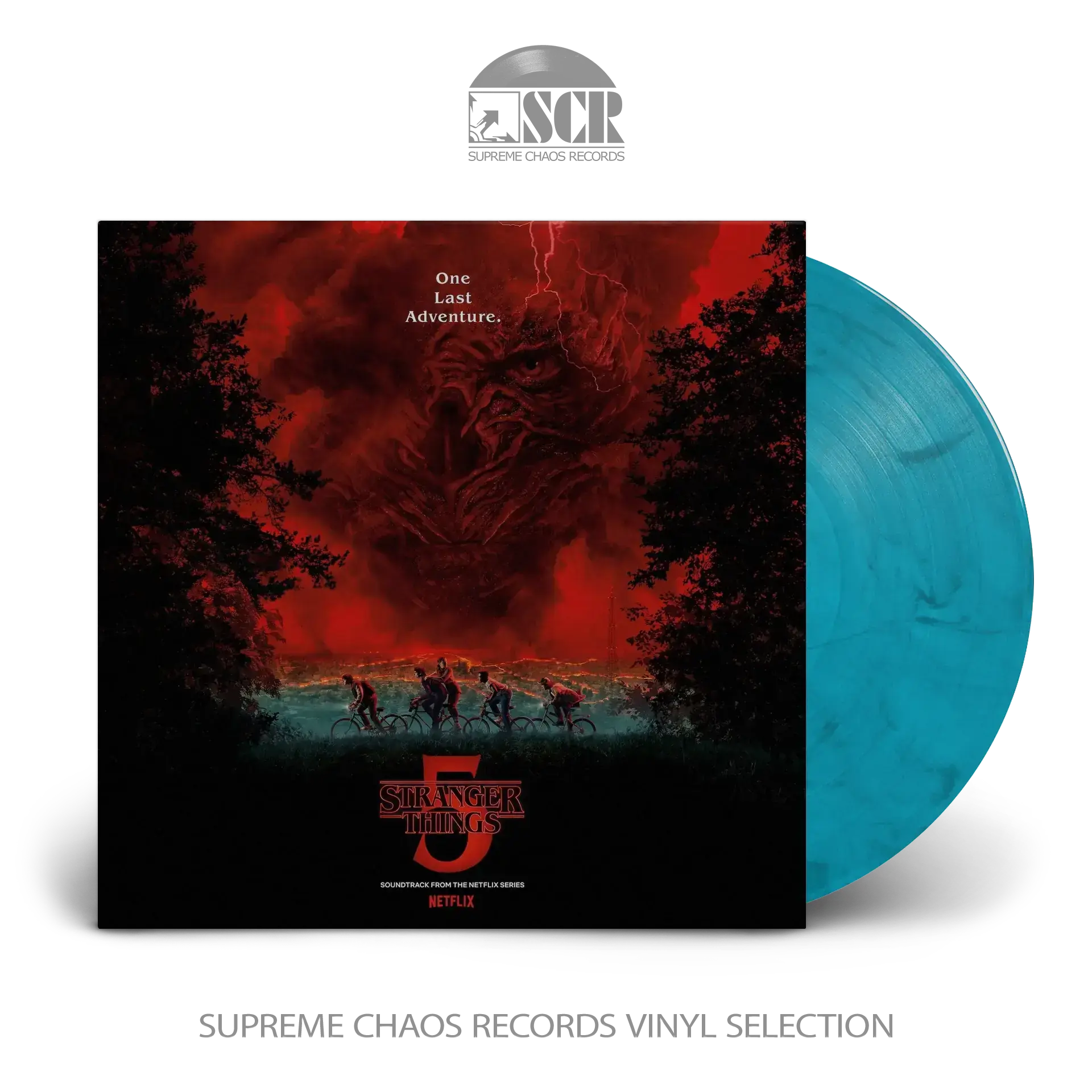VARIOUS - Stranger Things 5 (Soundtrack From The Netflix Series) · SEA BLUE MARBLED LP (Soundtrack Vinyl)
