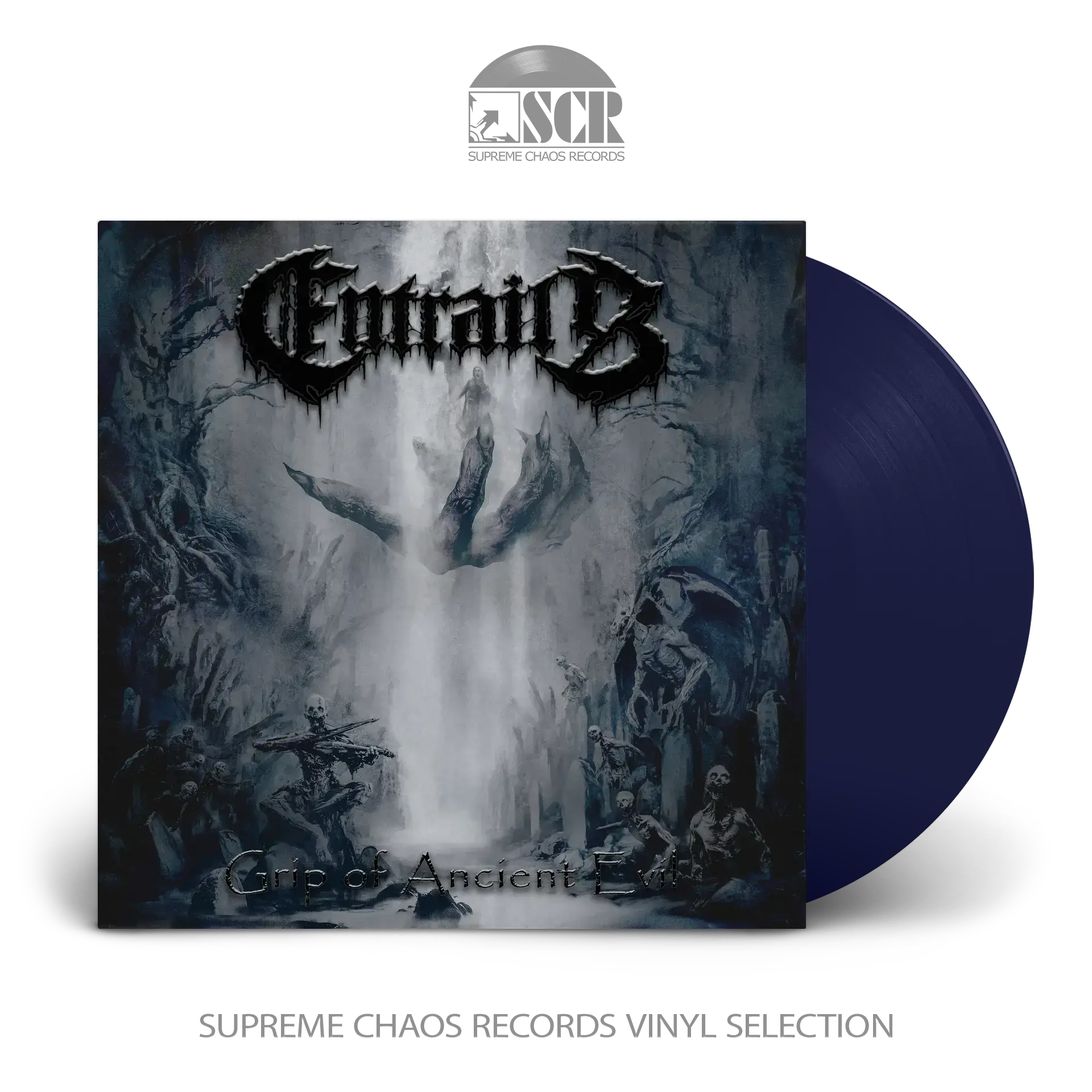 ENTRAILS - Grip Of Ancient Evil · ROYAL BLUE LP (Death Metal Vinyl)