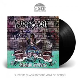 WEHRMACHT · Shark Attack | BLACK LP (Thrash Metal Vinyl)