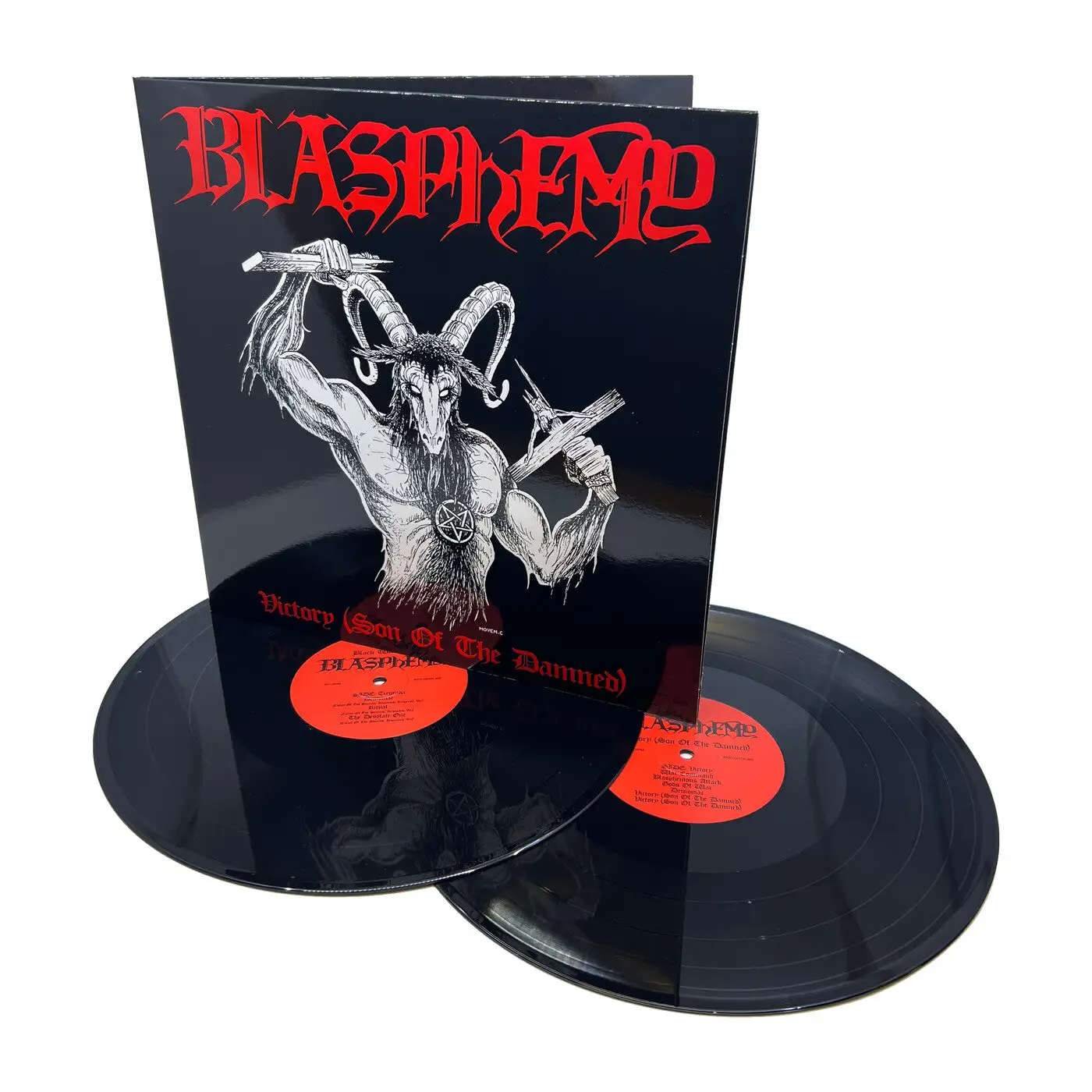 BLASPHEMY · Victory (Son of the Damned) | BLACK 2LP (Black Metal Vinyl) · Picture 2