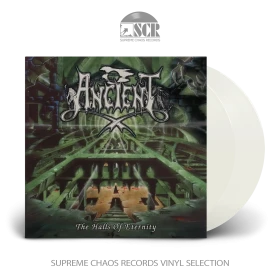 ANCIENT · The Halls of Eternity | CLEAR 2LP (Black Metal Vinyl)