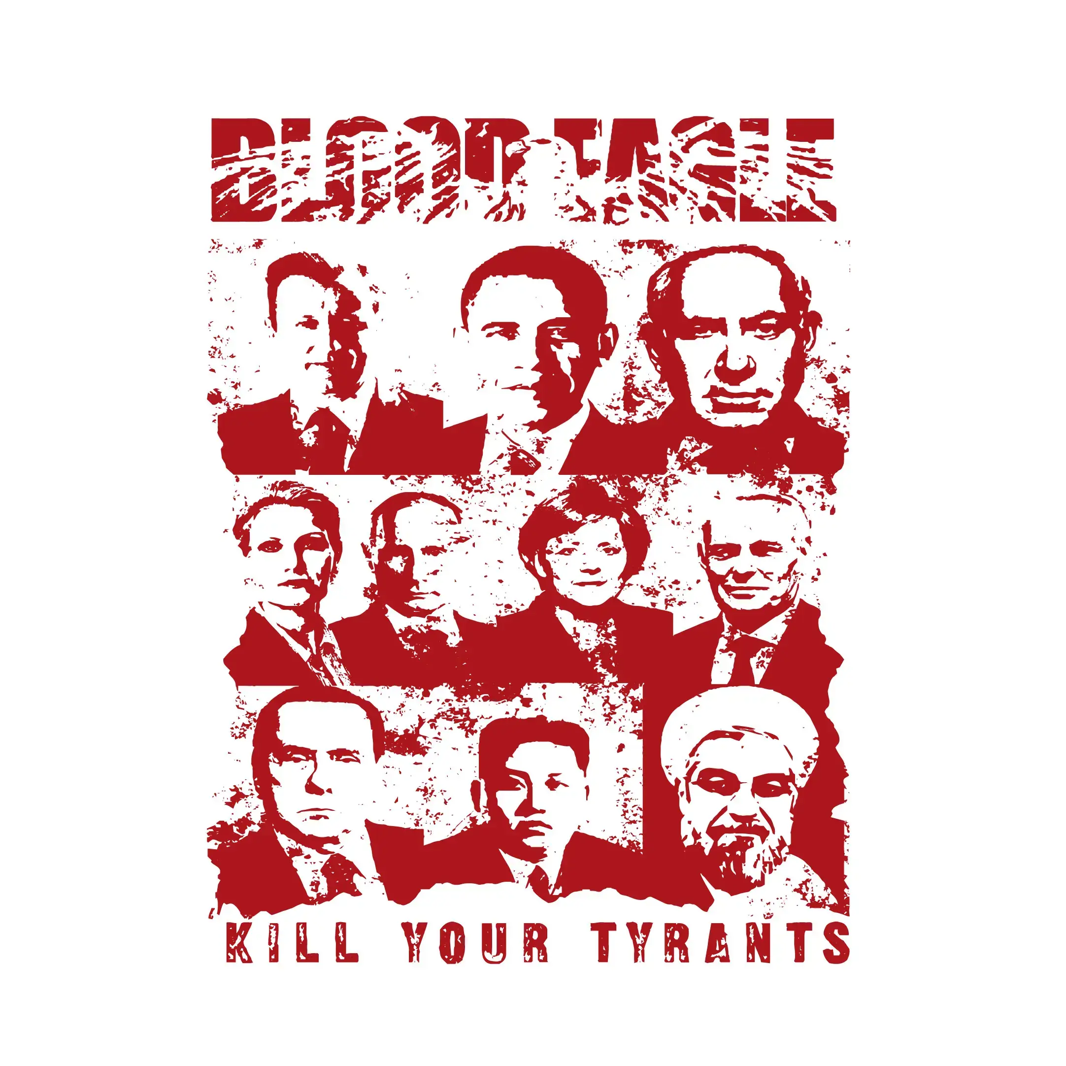 BLOOD EAGLE · Kill Your Tyrants | SPLATTER 7" EP (Death Metal/Crust Punk/D-Beat Vinyl) · Picture 1