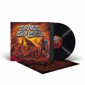 SPACE CHASER · Razorblade Bay | BLACK LP (Thrash Metal Vinyl) · Picture 2