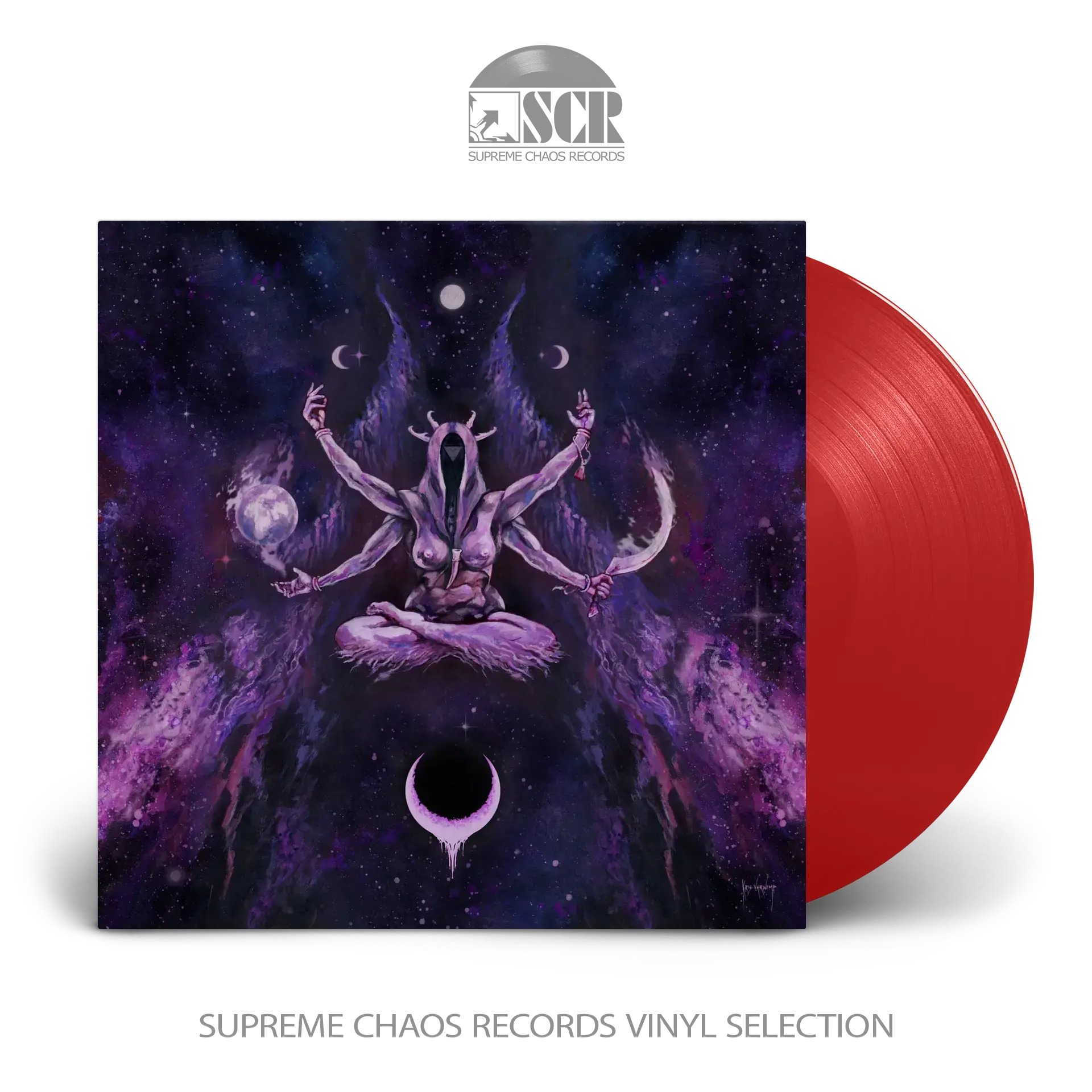 UADA - Crepuscule Natura · CLEAR RED LP (Black Metal Vinyl)