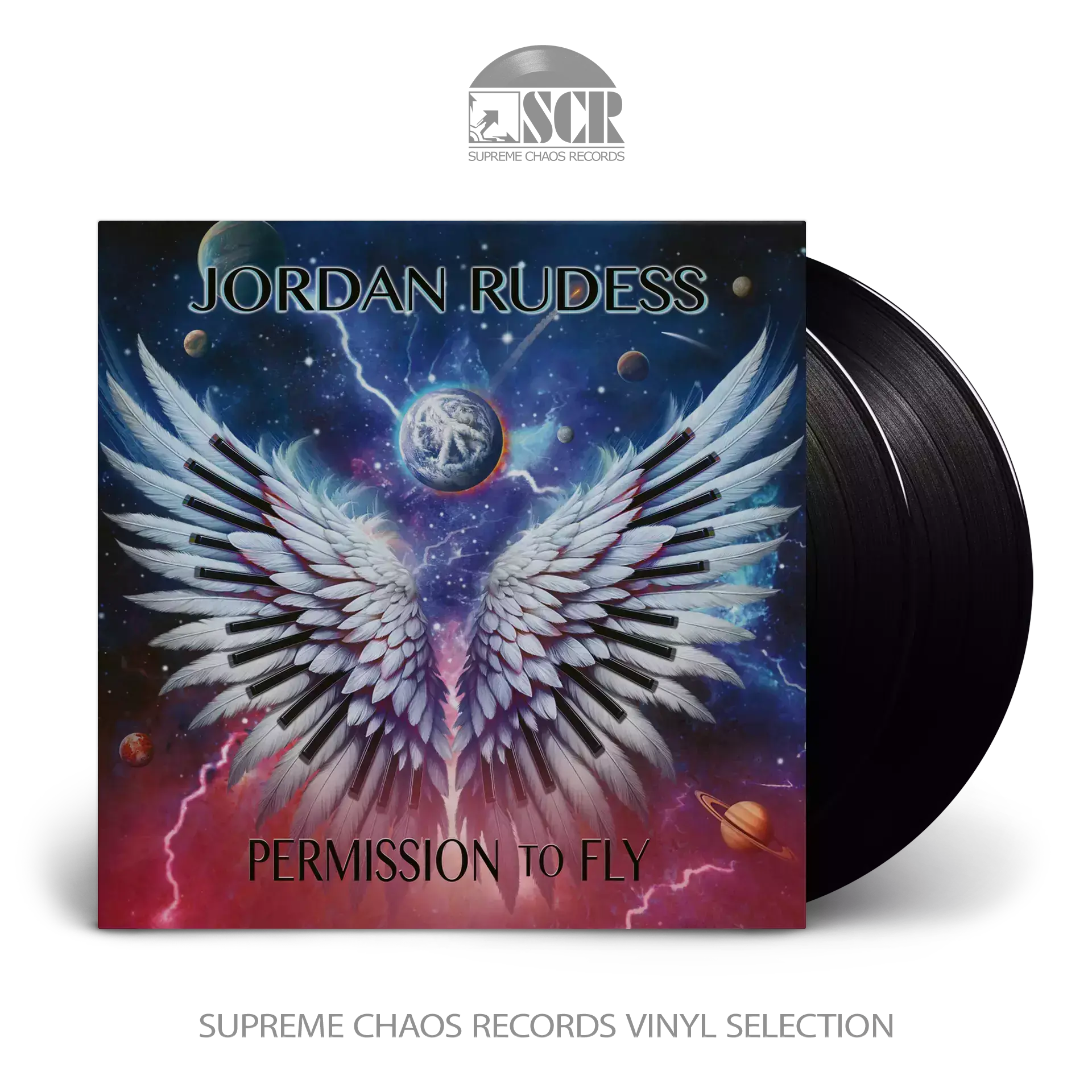 JORDAN RUDESS - Permission To Fly · BLACK DLP (Progressive Rock Vinyl)