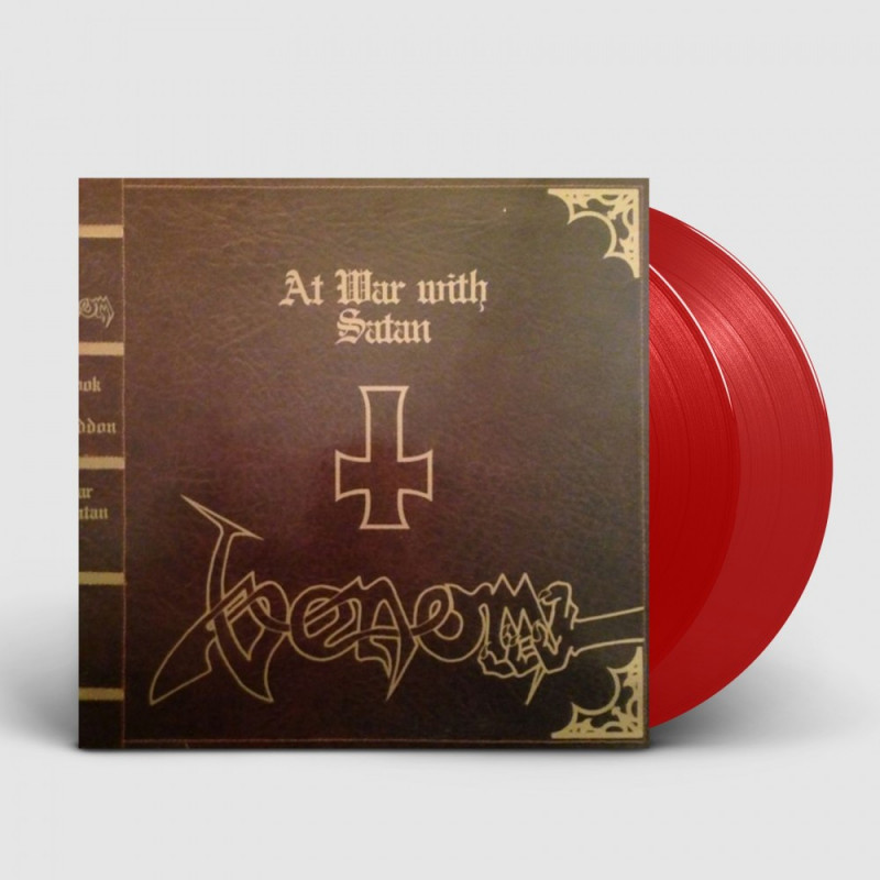 VENOM · At War With Satan (B-Stock) | RED 2LP (Heavy Metal Vinyl)