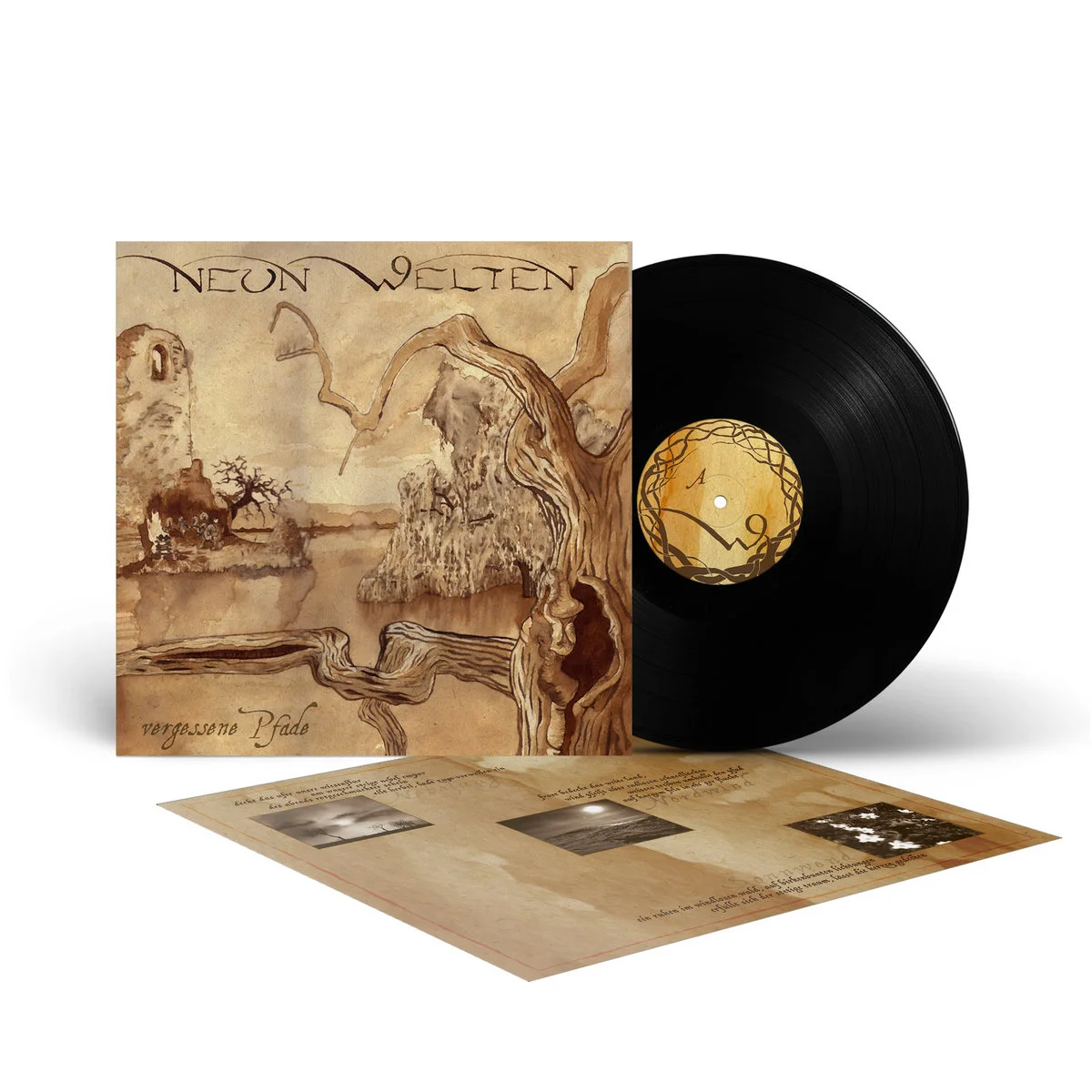 NEUN WELTEN · Vergessene Pfade | BLACK LP (Dark Folk Vinyl) · Picture 2