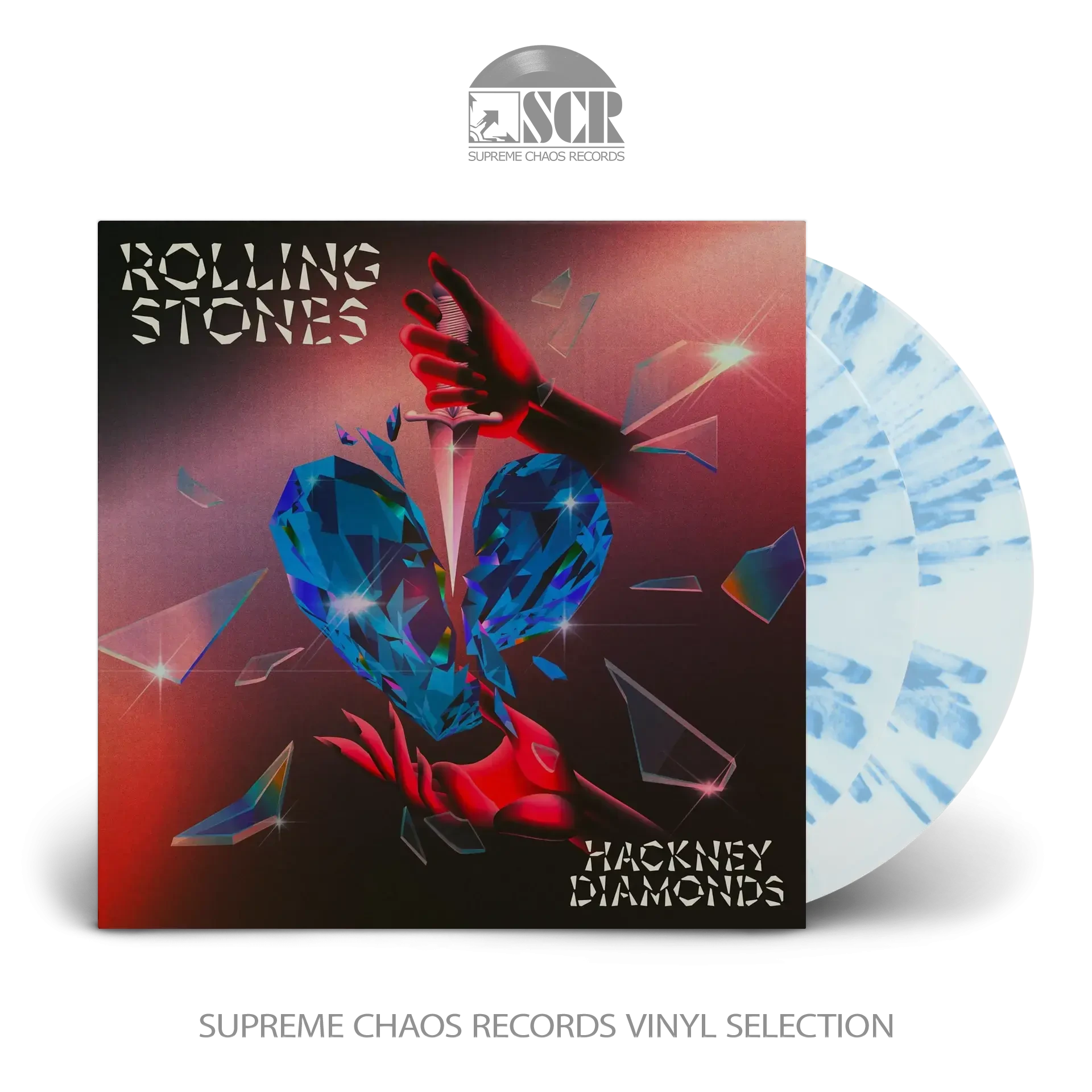 THE ROLLING STONES · Hackney Diamonds | SPLATTER 2LP (Rock Vinyl)