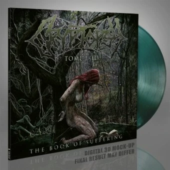 CRYPTOPSY · The Book Of Suffering - Tome I + II | TRANSPARENT GREEN LP (Technical Death Metal Vinyl)