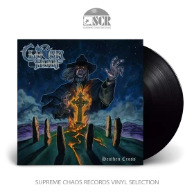CLOVEN HOOF · Heathen Cross | BLACK LP (Power Metal Vinyl)
