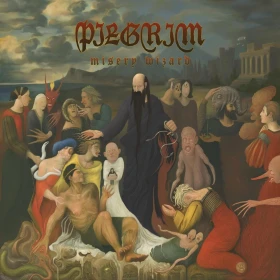 PILGRIM · Misery Wizard | BLACK 2LP (Doom Metal Vinyl) · Picture 1