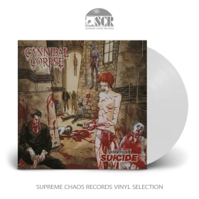 CANNIBAL CORPSE · Gallery Of Suicide | WHITE LP (Death Metal Vinyl)