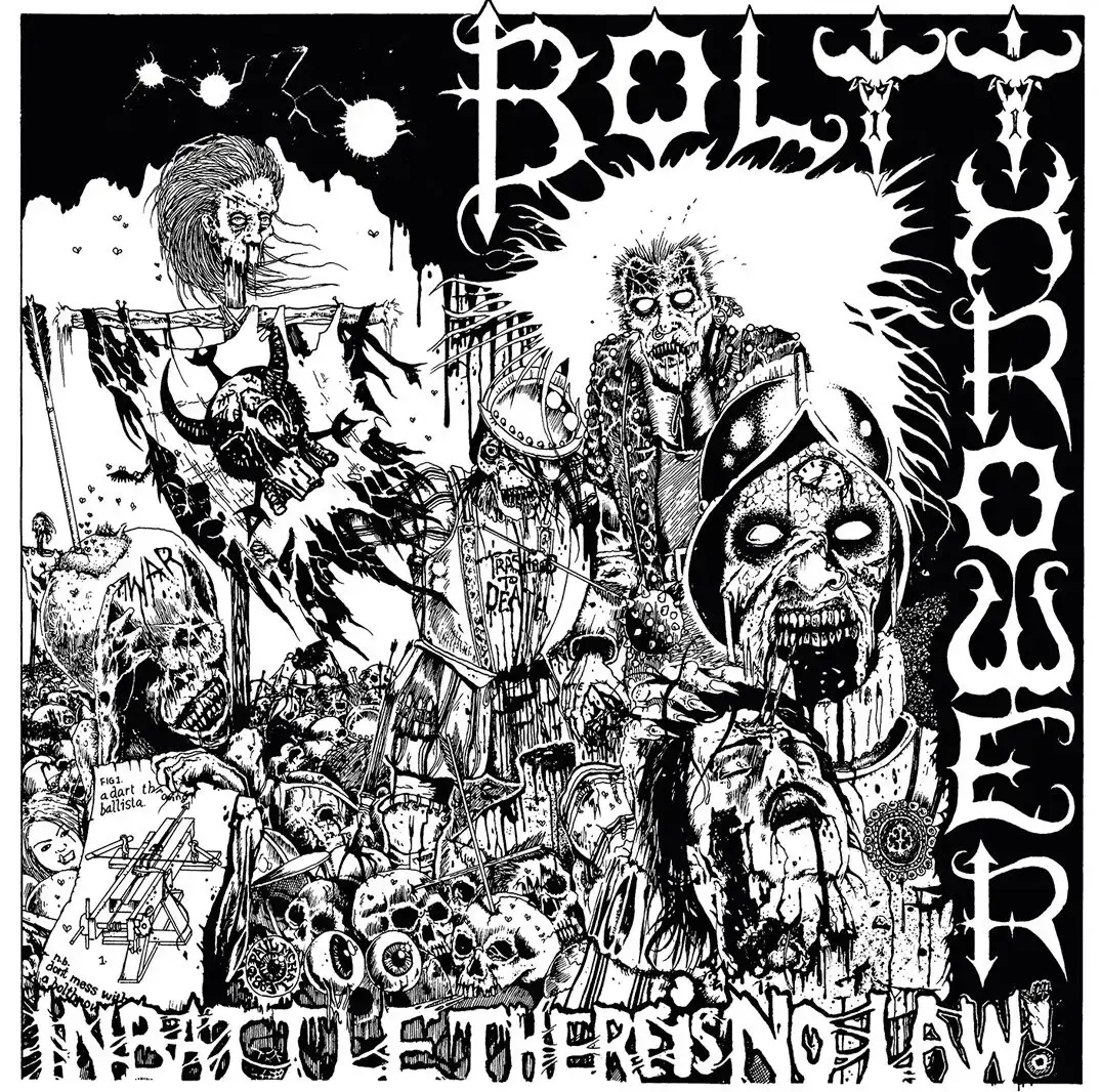 BOLT THROWER · In Battle There Is No Law! (Re-Release) | SILVER LP (Death Metal Vinyl) · Picture 1