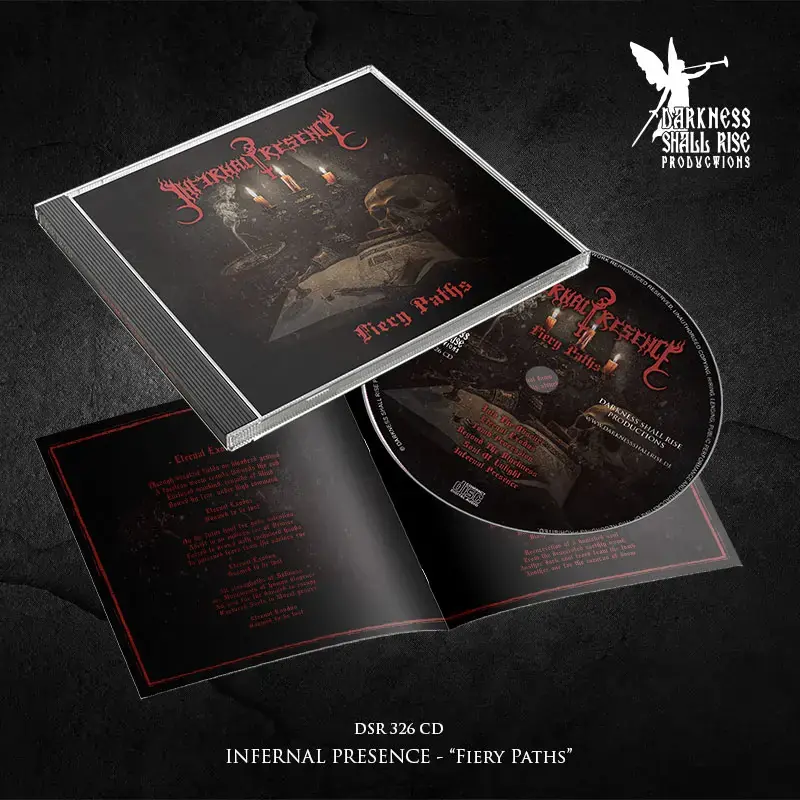 INFERNAL PRESENCE · Fiery Paths | CD (Black Metal CDs) · Picture 2