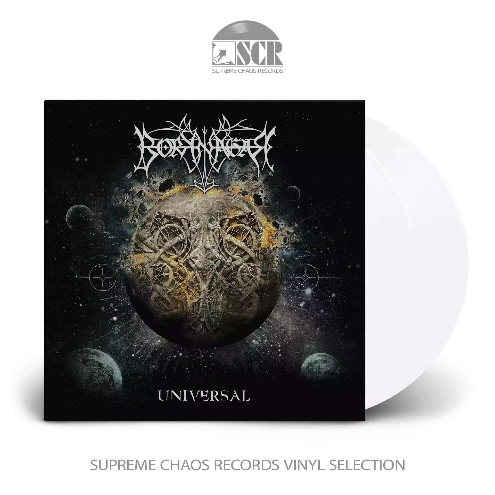 BORKNAGAR · Universal (Re-Issue 2023) | WHITE 2LP (Progressive Metal/Black Metal Vinyl)