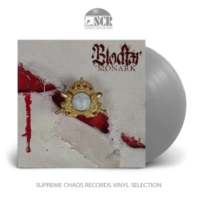 BLODTÅR · Monark | SILVER LP (Black Metal Vinyl)