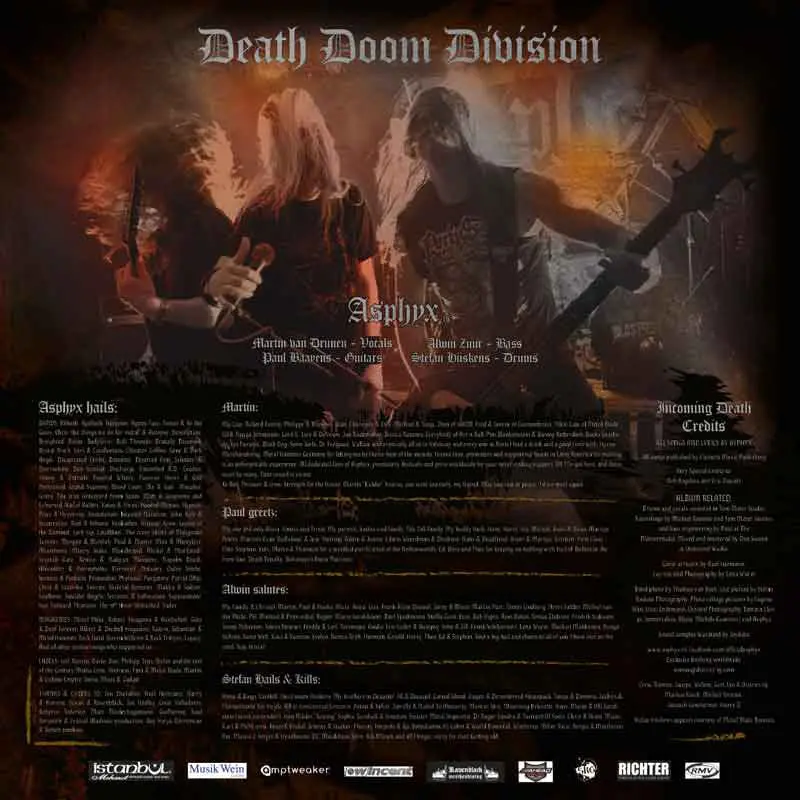 ASPHYX · Incoming Death (Pop-Up) | CLEAR LP (Death Metal Vinyl) · Picture 4